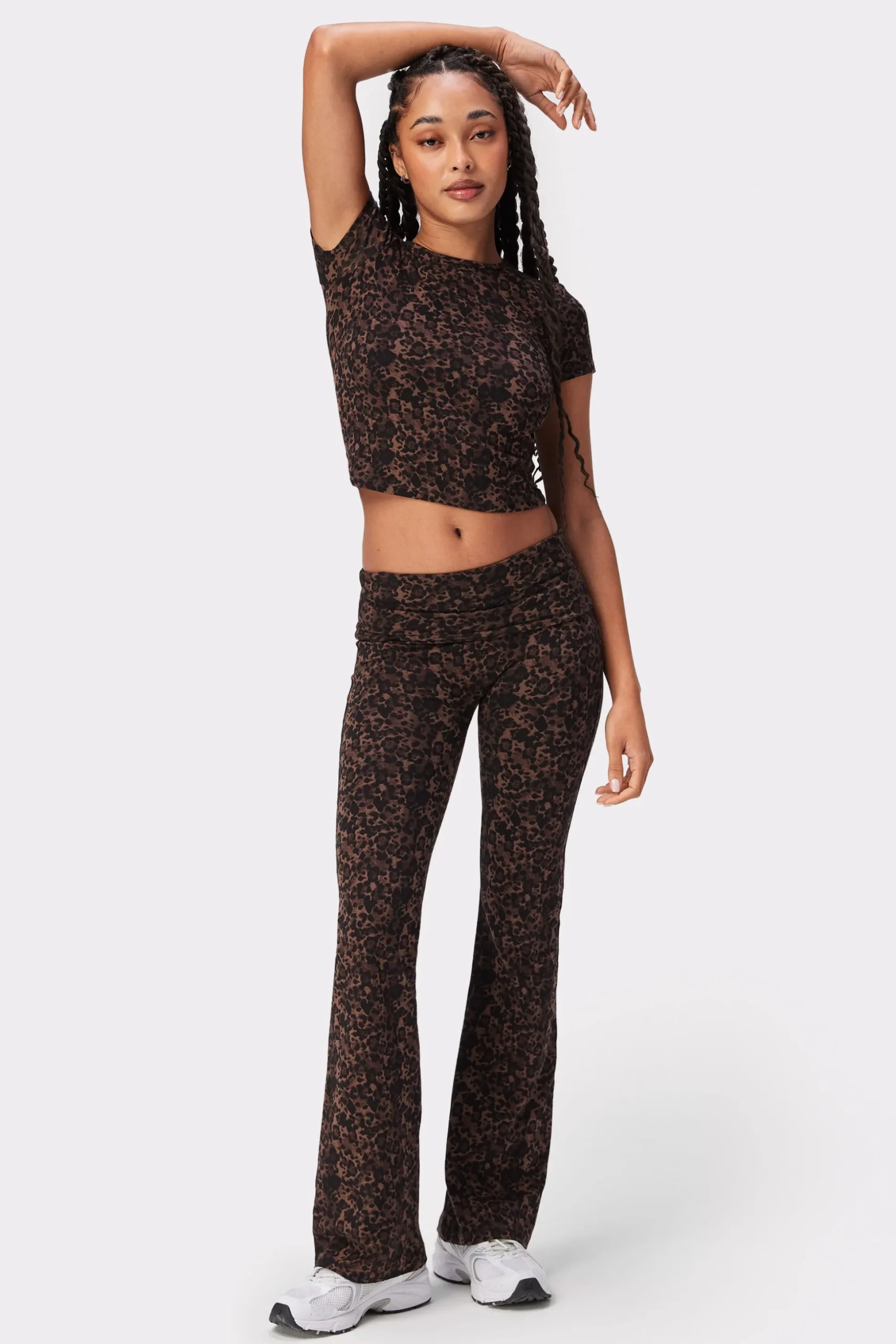 Jersey Flared Tights