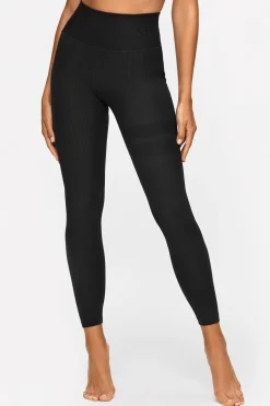 Rib Seamless Tights