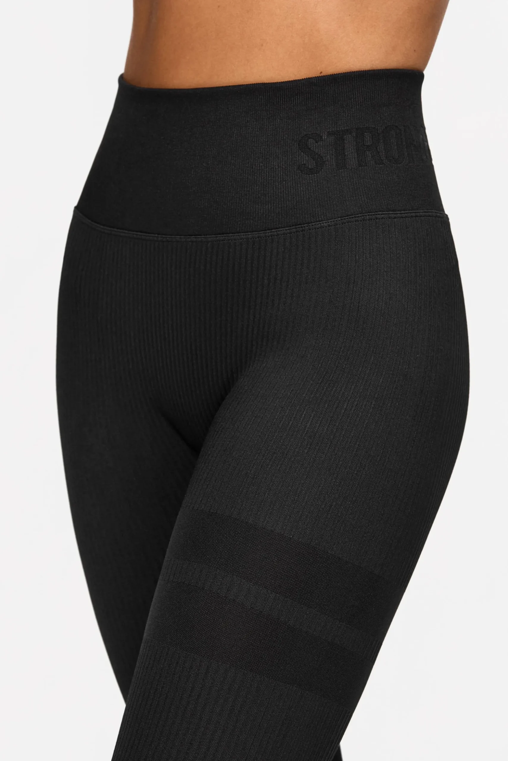 Rib Seamless Tights