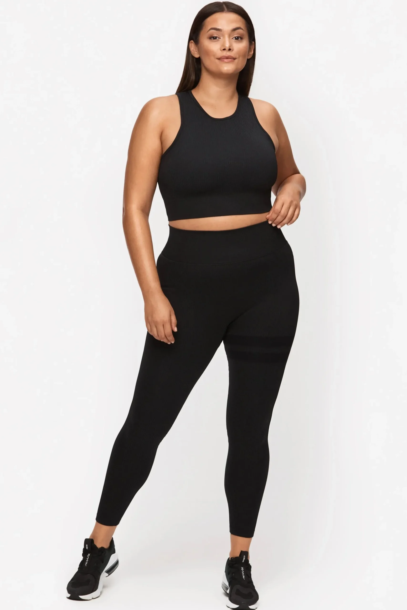 Rib Seamless Tights