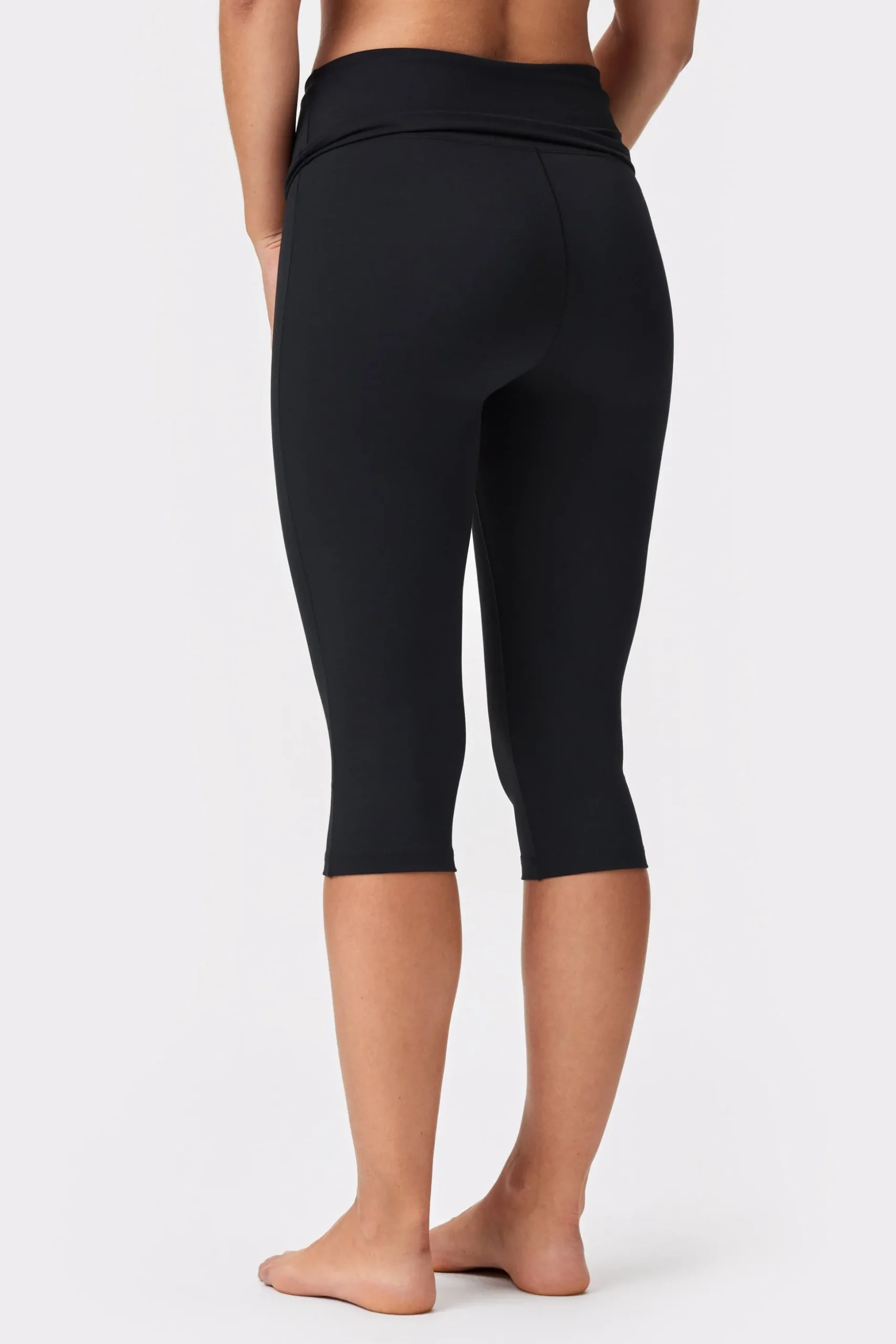 Soft Fold Over Capri Tights