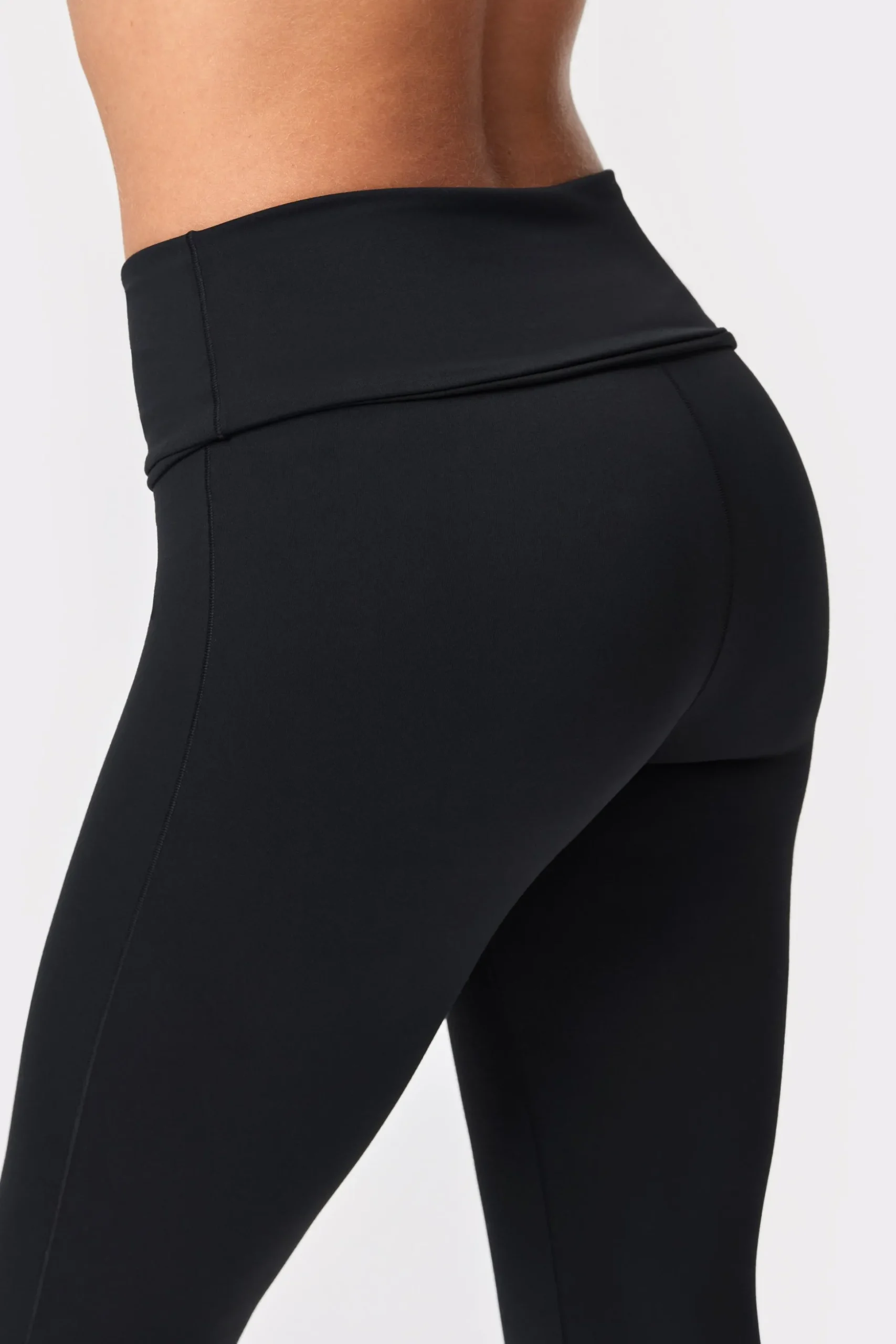 Soft Fold Over Capri Tights