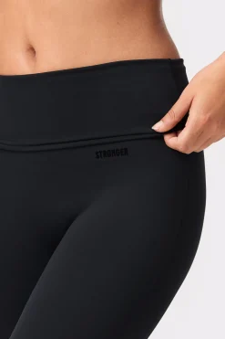 Soft Fold Over Capri Tights