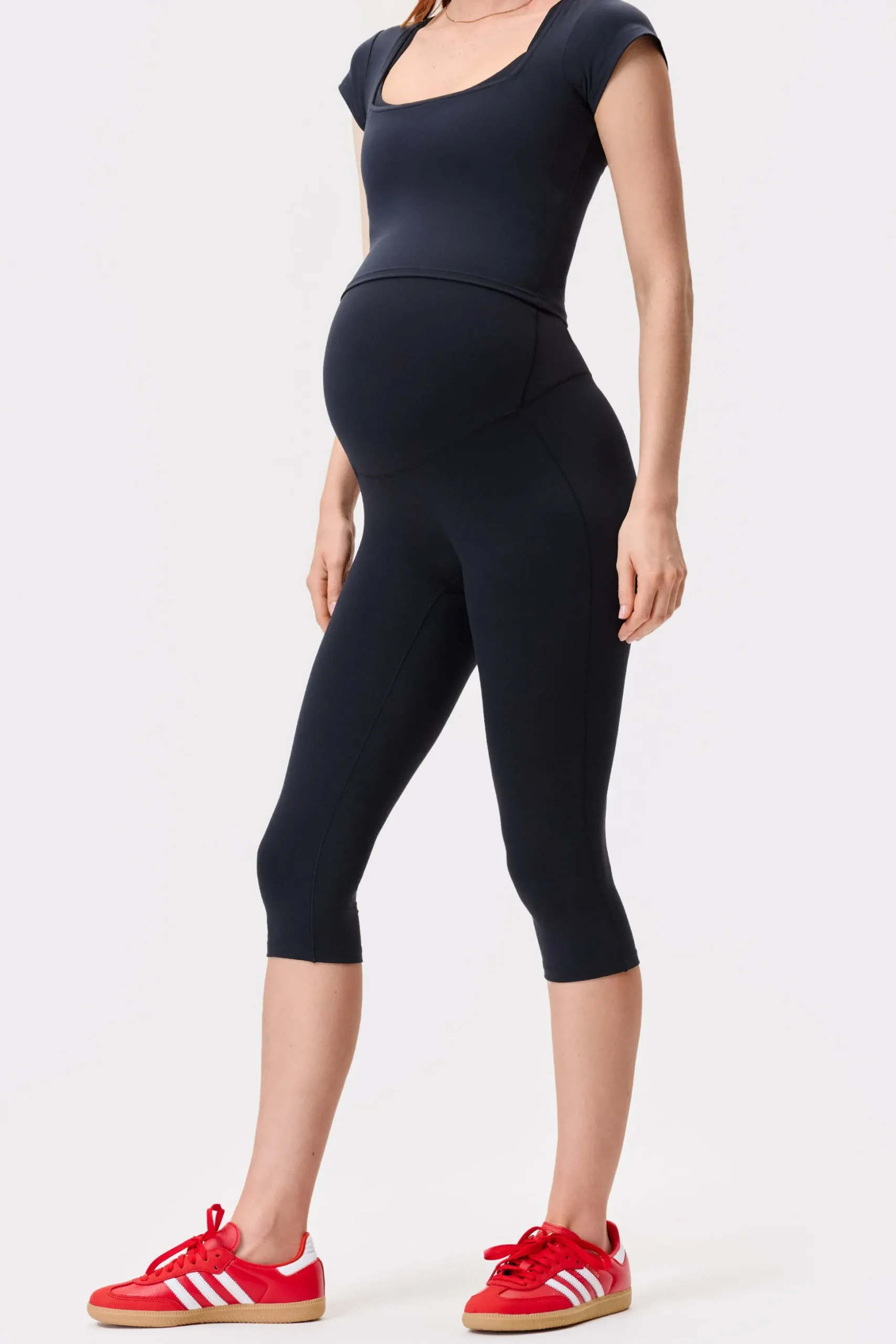 Soft Maternity Capri Tights