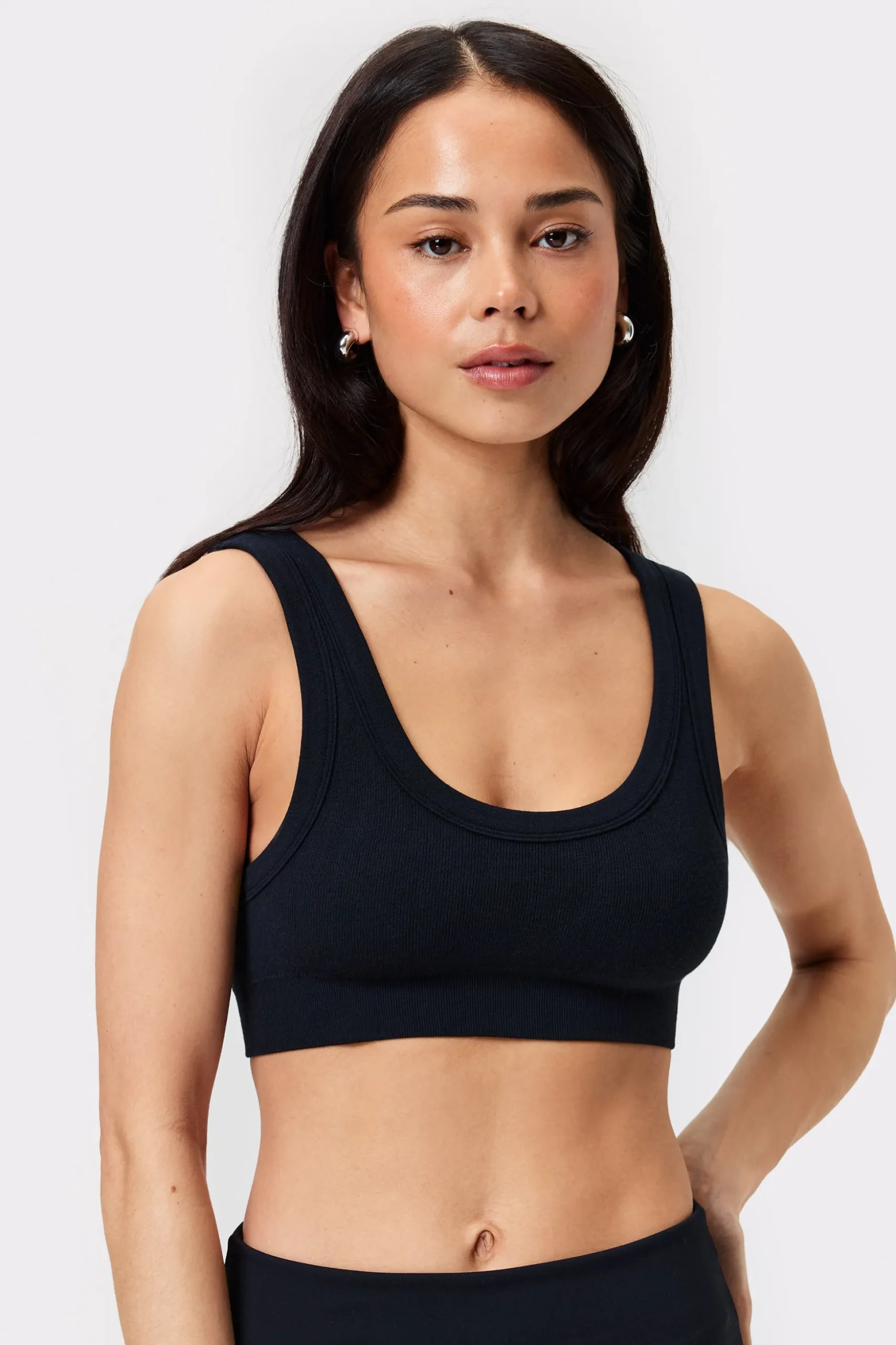 Soft Rib Seamless Topp